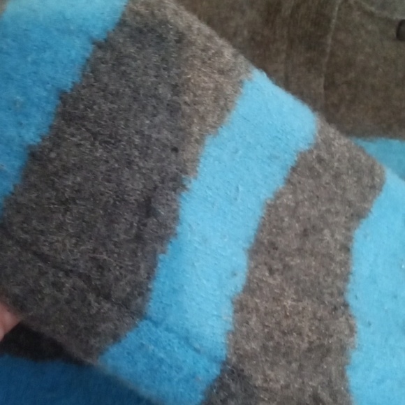 Marc By Marc Jacobs Striped Cardigan Preppy Bowl Lambswool Preppy Sz Xl - Picture 8 of 10